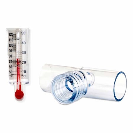 Medline Thermometer with Tee Adapter, 50PK HUD1637